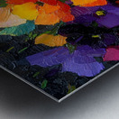 Bloom Rush – Floral Abstract Art Print Metal print