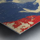 Shades in Primary Hues – Women’s Portrait Art Print Metal print