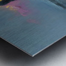 Sunset Kiss – Romantic Seascape Art Print Metal print