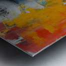 Marilyn Monroe – Neon Pop Glam Portrait Art Print Metal print