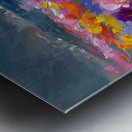 The Path – Impressionist Floral Landscape Print Metal print