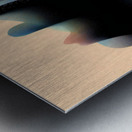 Echo Form – Gradient Wave Abstract Print Impression metal