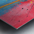 Impact Core – Primary Splash Abstract Print Metal print