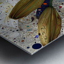 Stargazer Constellation – Lily Pattern Abstract Print Metal print