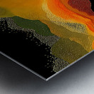 Feeding the Crucible – Molten Horizon Abstract Metal print