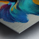 Chromatic Blocks IV  – Patchwork Abstract Print Metal print