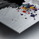 Catalyst Bloom – Ink & Color Explosion Print Metal print