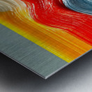 Mercury Stream – Colorband Motion Print Metal print