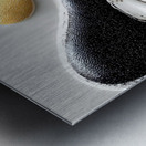 Melted Orbit – Playful Drip Abstract Print Metal print