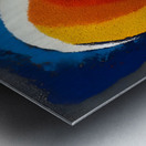 Tangerine Twins – Retro Pop Abstract Print Impression metal