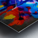 Petal Parade – Candy-Color Floral Abstract Print Metal print