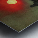 Urban Cowboy – Cinematic Urban Landscape Print Metal print