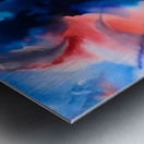 Prismatic Mist – Watercolor Cloud Abstract Print Metal print