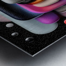 Soft Machines – Retro Tech Tubes Abstract Print Impression metal