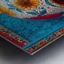 Sugar Skull Fiesta – Vibrant Dia de los Muerto Impression metal