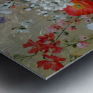 Poppy Reverie – Romantic Garden Art Print Metal print