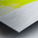 Cafe Chromatique – Modern Abstract Gentleman Print Metal print