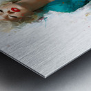 Icon in Color – Modern Muse Print Metal print