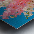 Spectrum Bloom – Multicolor Bouquet Print Metal print