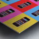 Hello Future – Original iPhone Pop Art Print Metal print