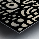 Eye in the Code – Abstract Symbolism Print Impression metal