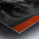 Pearly White – Oral Hygiene Portrait Print Metal print