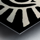 Eye of the Ancients – Tribal Abstract Totem Print Metal print