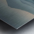 Misty Dolphins – Serene Ocean Leap Print Metal print