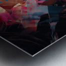 Fractured Grace – Abstract Portrait in Color Print Impression metal