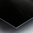 The Fisherman’s Prayer – Black and White Boat at Sea Print Metal print