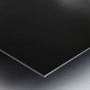 Gale Crest – Monochrome Seascape Panorama Print Metal print