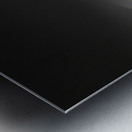 Silver Breaker – Black & White Ocean Wave Print Metal print