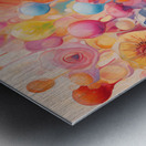 Bloom Voltage – Abstract Floral Field Print Metal print