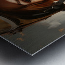 Woman of War – Grit & Grace Portrait Art Print Metal print