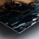 Paranoid – Pop Surreal Portrait Art Print Metal print