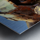 Woman of War - Aviator Portrait Art Prints Metal print