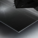 Chem Trail - Minimal Sky Art Prints Metal print