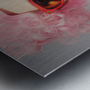 Pretty In Pink - Pop Glam Portrait Art Prints Metal print