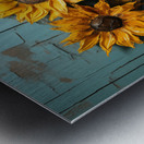 Tournesol - French Sunflower Art Prints Metal print