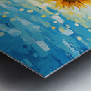 Resonance – Sunflower Field Art Print Metal print