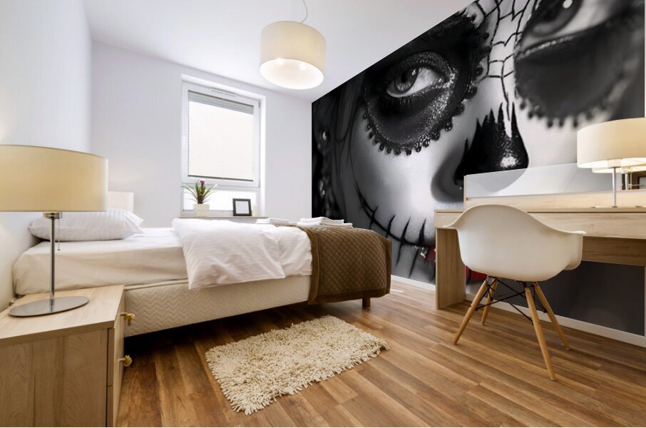 La Novia Del Silencio - The Bride Of Silence - Pop Surreal Portrait Art Prints Mural print