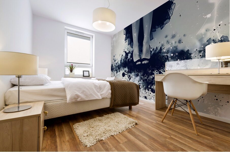 Only Feet Abstract - Playful Graphic Art Prints Impression murale