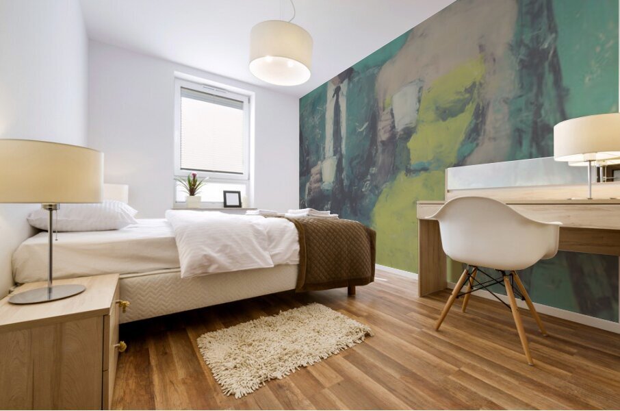 Una Manana en Paris – A Morning in Paris Vintage Poster Art Print Mural print