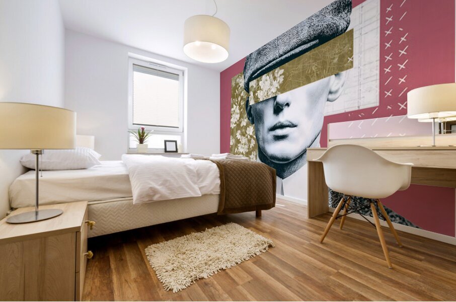 Blind Ambition – The Gentleman’s Veil Portrait Art Print Mural print