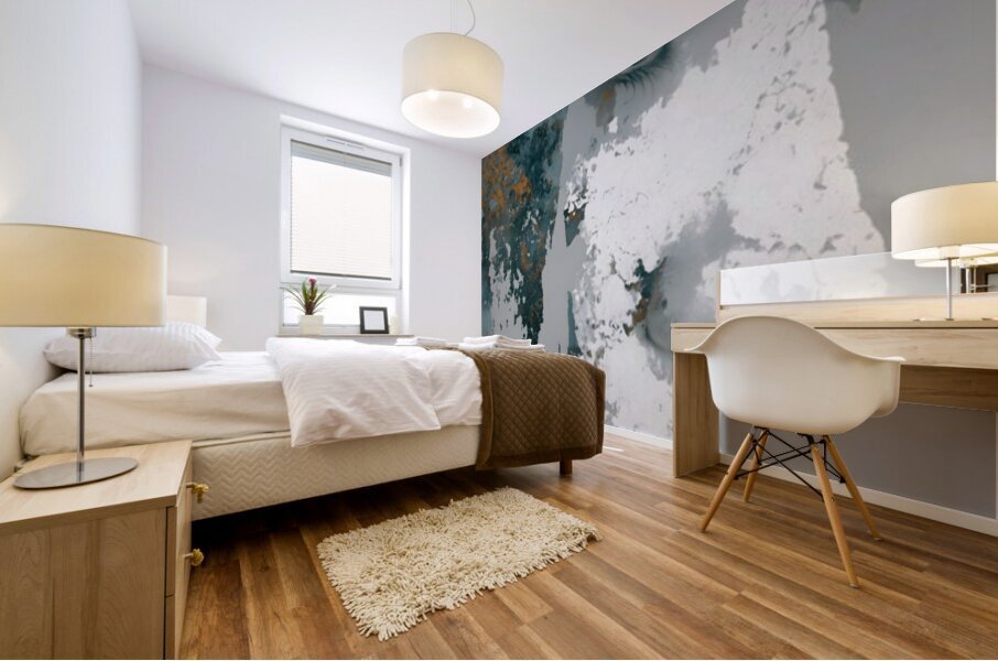 Weathered Profile – Women’s Portrait Art Print Impression murale