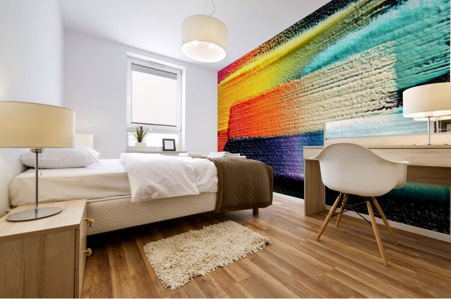 XXL Brushstrokes – Bold Abstract Print Mural print