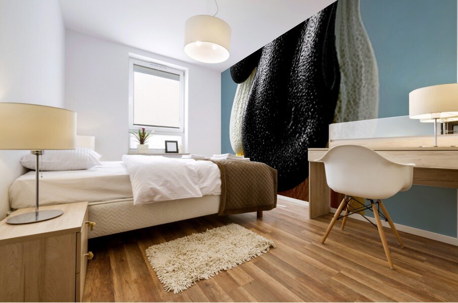 Color Stack Totem – Pop Abstract Sculpture Print Mural print