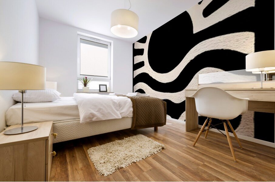 Heatwave – Minimal Abstract Print Impression murale