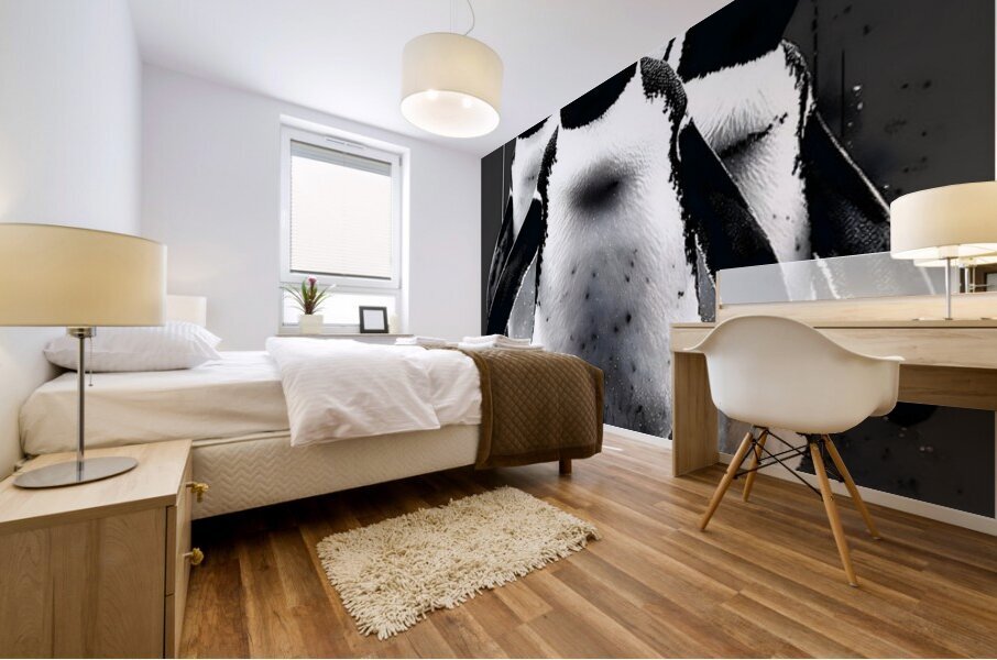 March of the Frost – Penguin Formation Print Impression murale