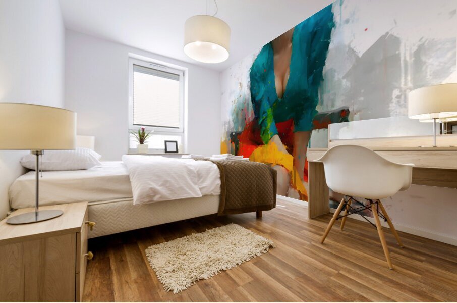 Icon in Color – Modern Muse Print Mural print